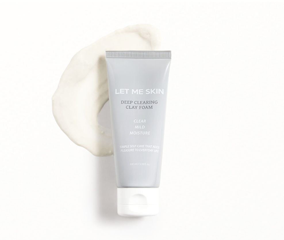 LET ME SKIN Deep Clearing Clay Foam Facial Cleanser