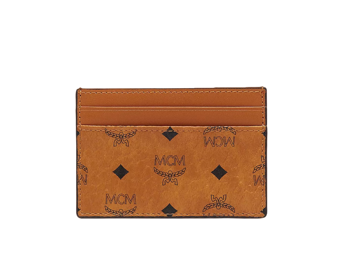 MCM Men's Signature Visetos Mini Card Case