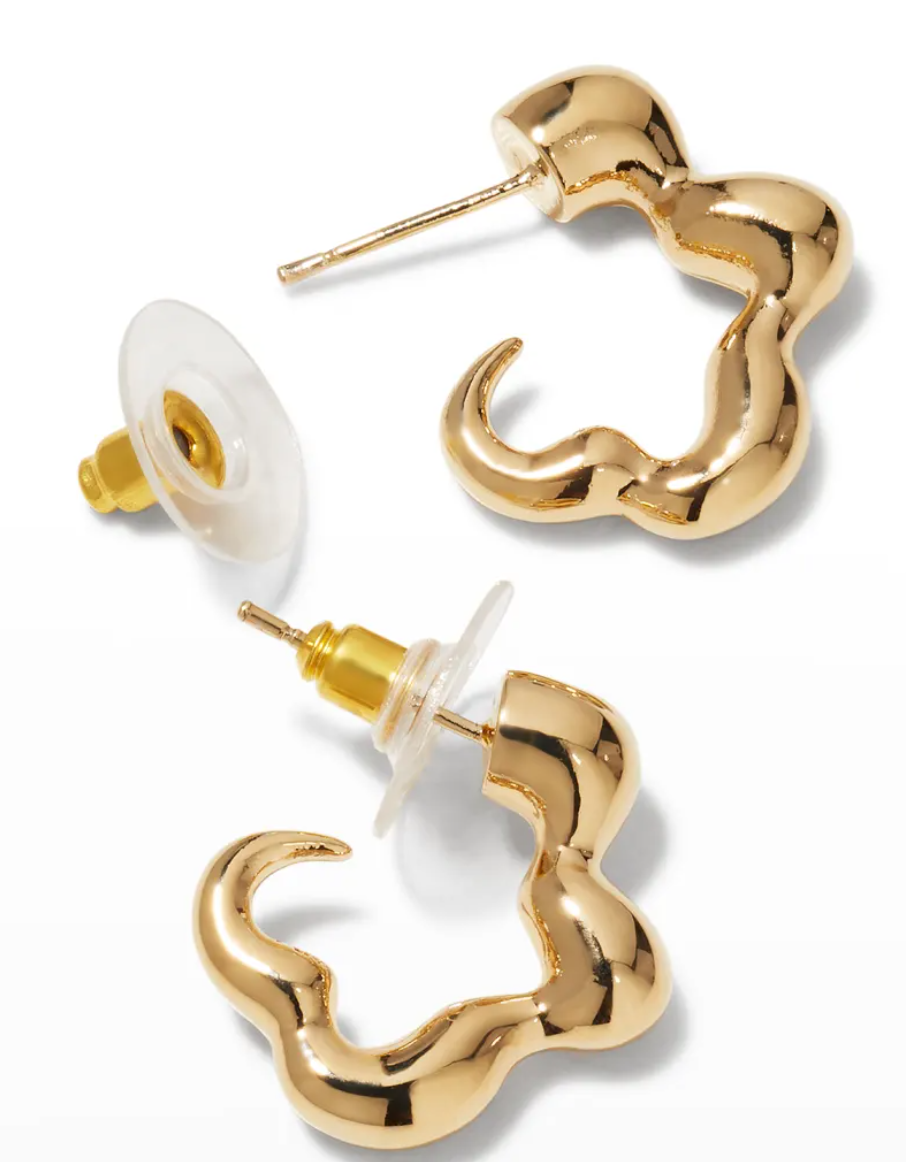 Mignonne Gavigan Cecille Hoop Earrings Gold