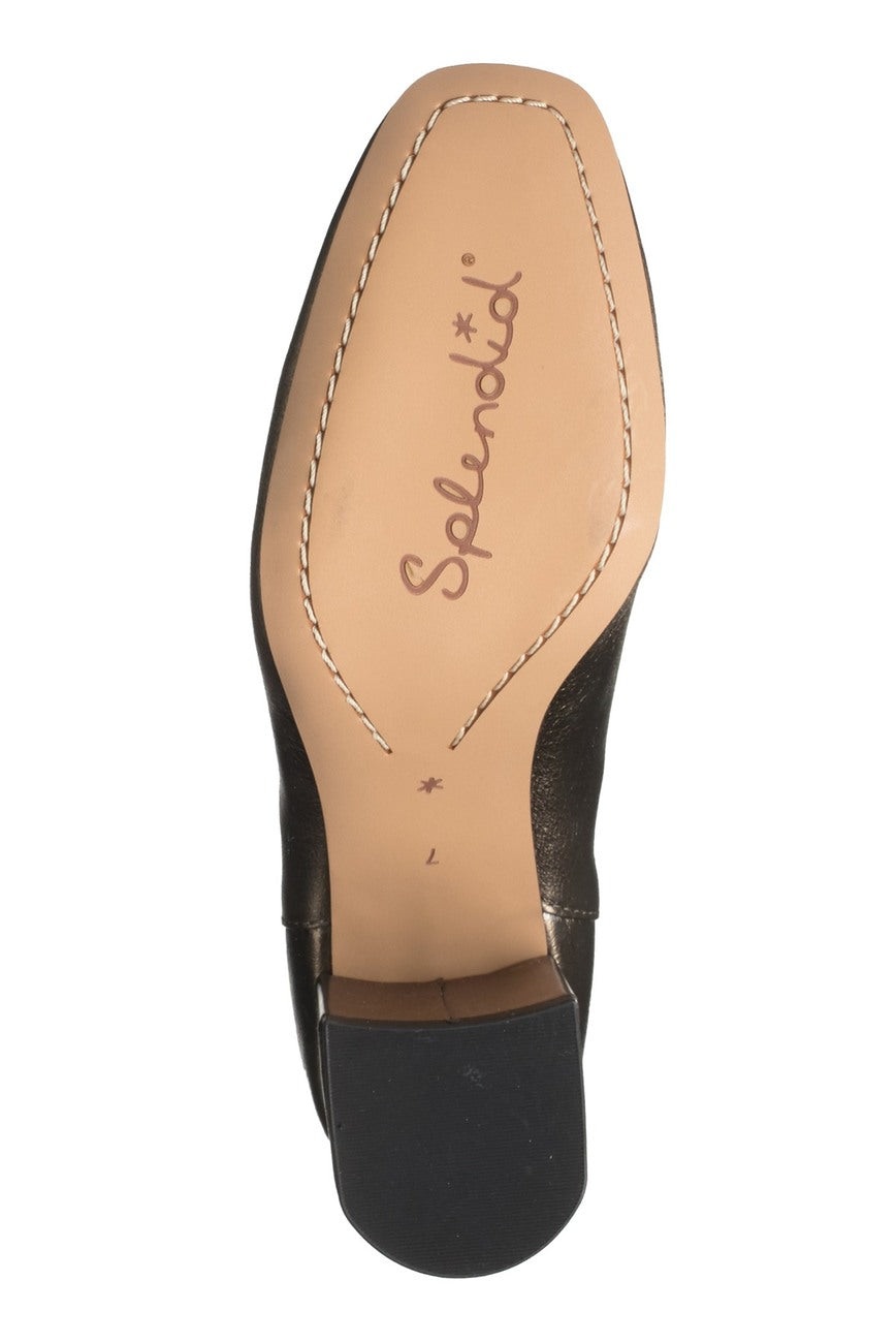 Splendid Pearl II Block Heel Leather Chelsea Boot - Size 9M