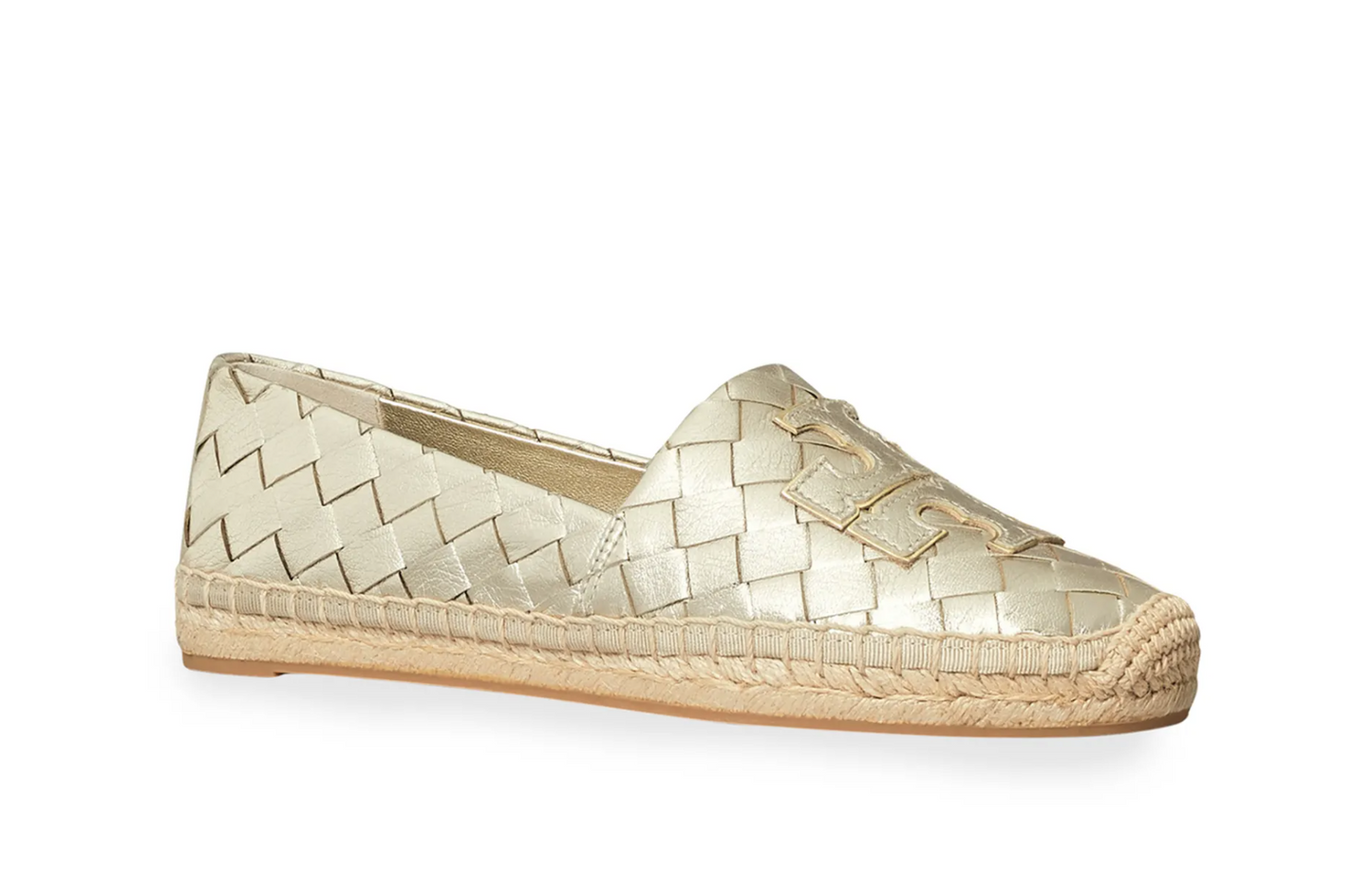 Tory Burch Ines Woven Espadrille - Size 10