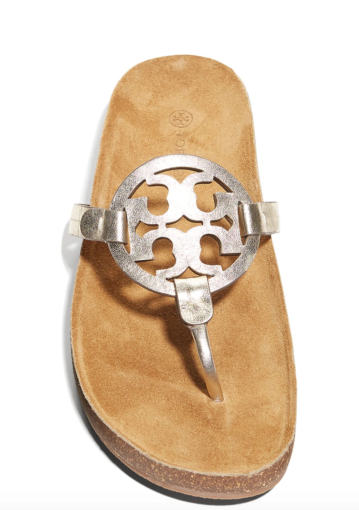 Tory burch clearance miller metallic sandal