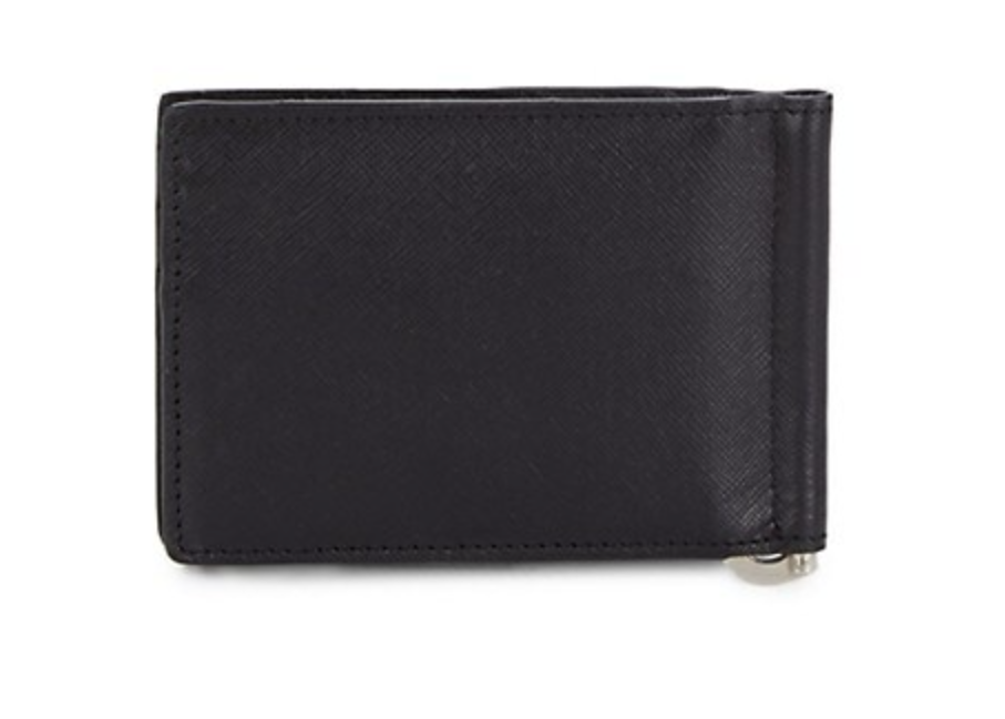 Versace Collection Leather Bi-Fold Wallet