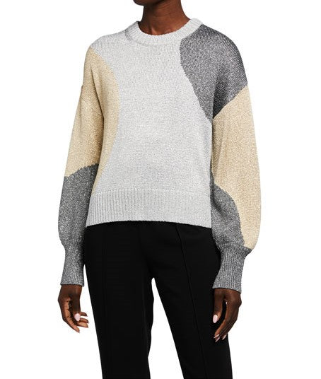 Cinq à Sept Clara Colorblock Pullover Sweater